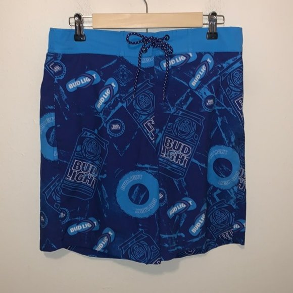 bud light swimming trunks